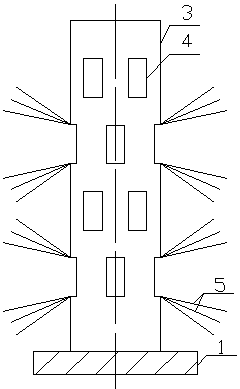 An anti-clogging gutter device