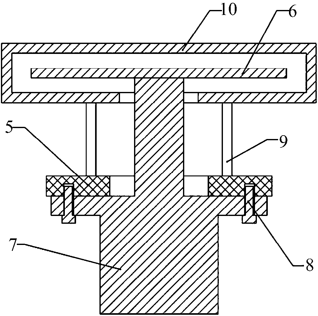 Fixed structural member, rotary lifting device and semiconductor processing equipment