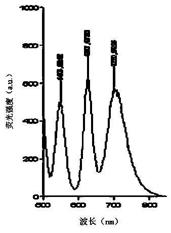 Quantum dot labeled antibody multicomponent non-competitive homogeneous immunoassay method for small-molecule organic matter