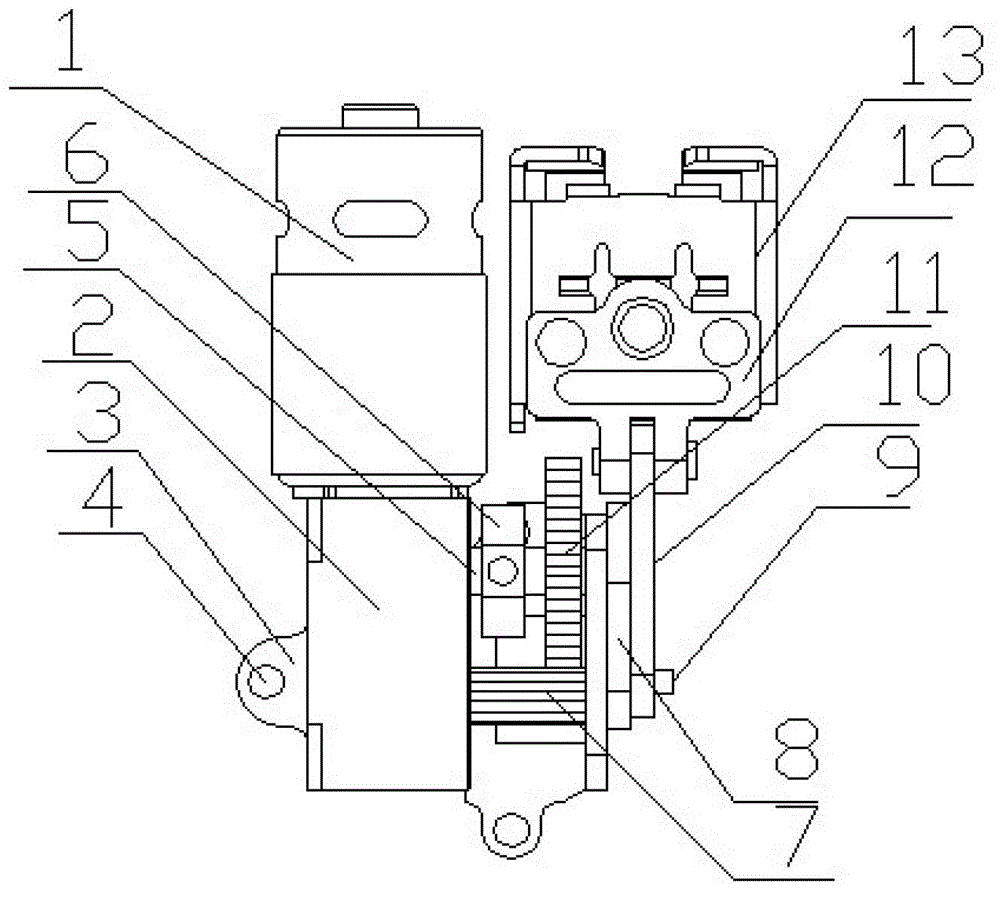 A large integrated manual and electric operation closing and opening device