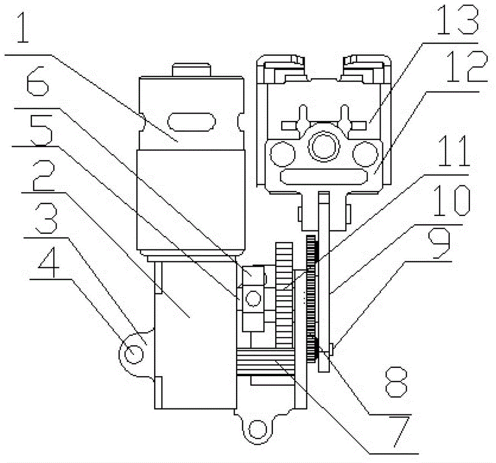 A large integrated manual and electric operation closing and opening device