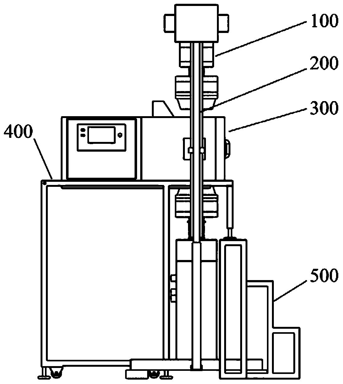 Polar environment ship structure static and dynamic mechanical property testing device and testing method thereof