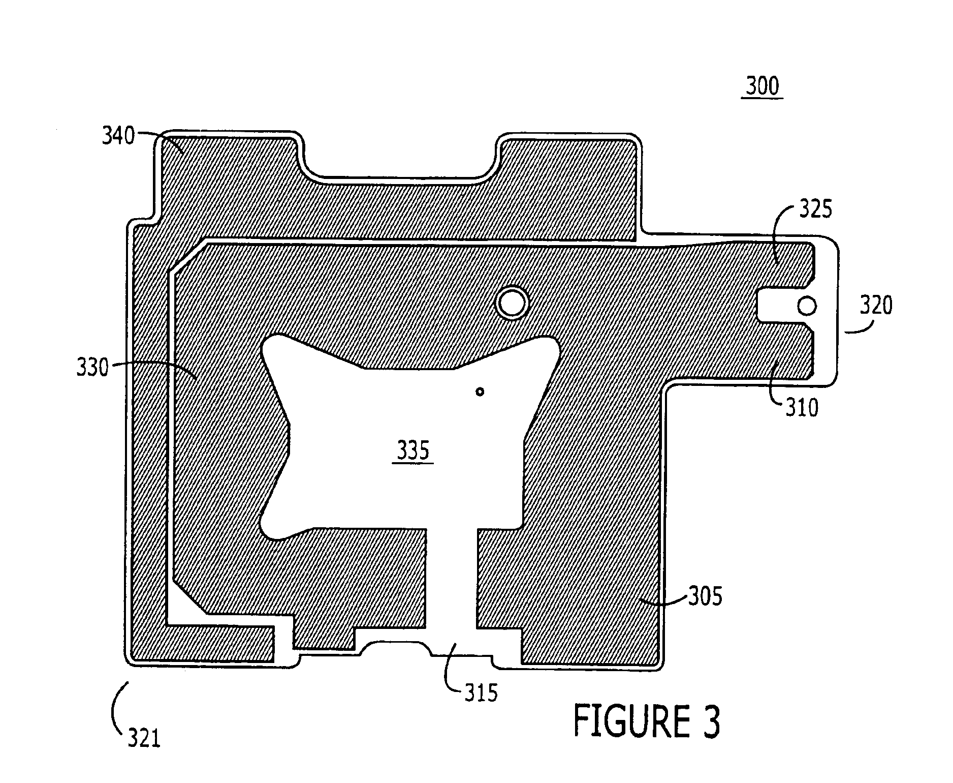 Multi-band planar inverted-F antennas including floating parasitic elements and wireless terminals incorporating the same