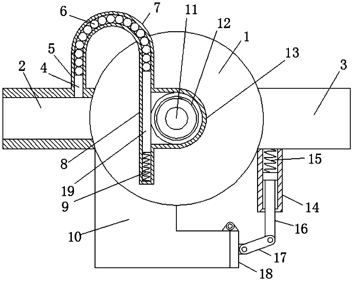 Valve body with filtering function
