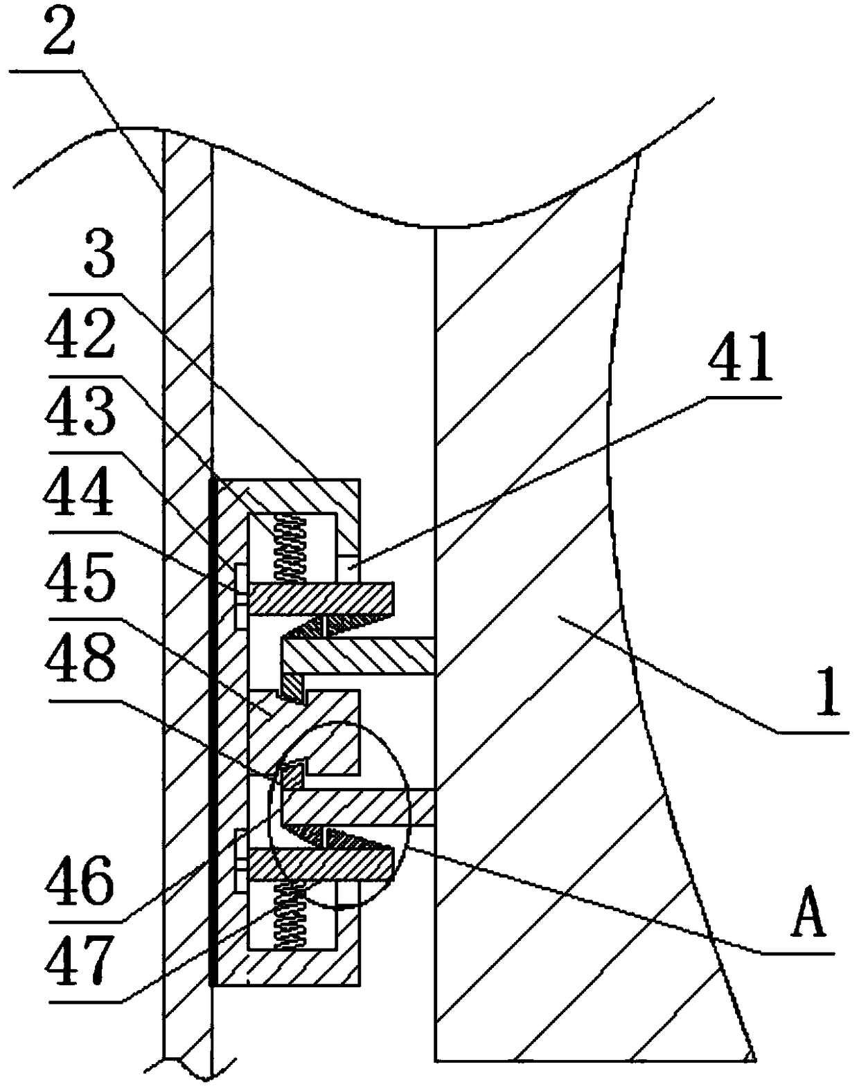 Driving recorder convenient to assemble and disassemble based on block chain technology