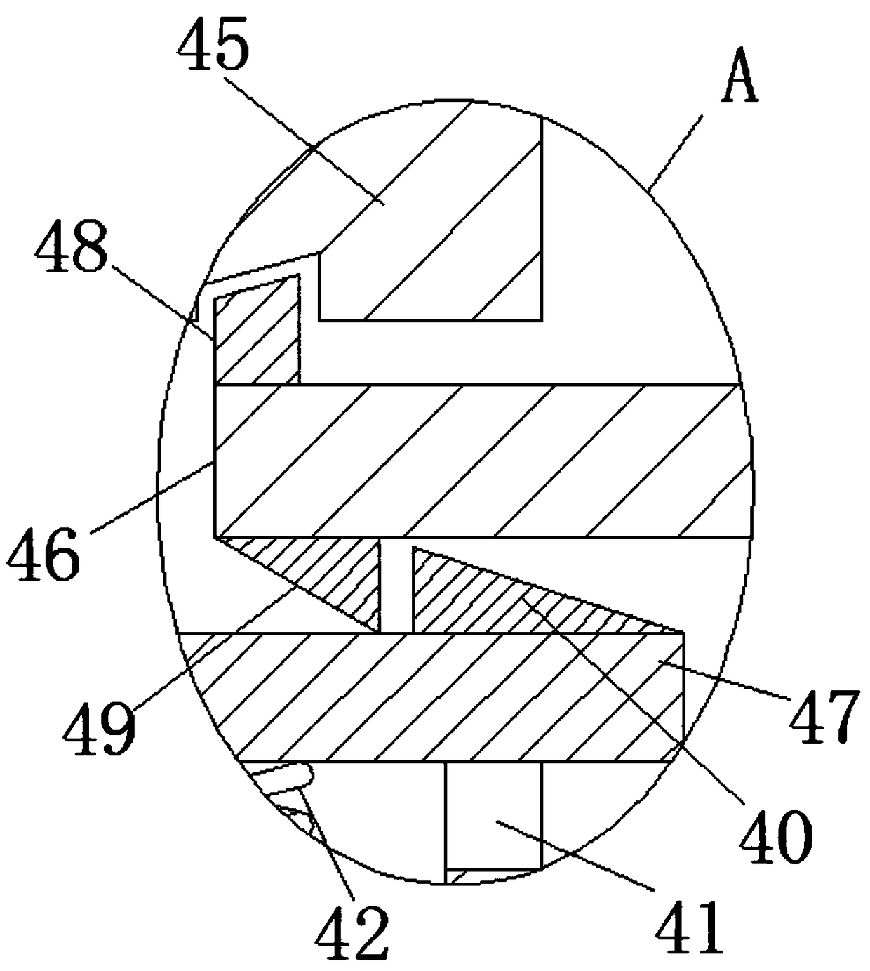 Driving recorder convenient to assemble and disassemble based on block chain technology