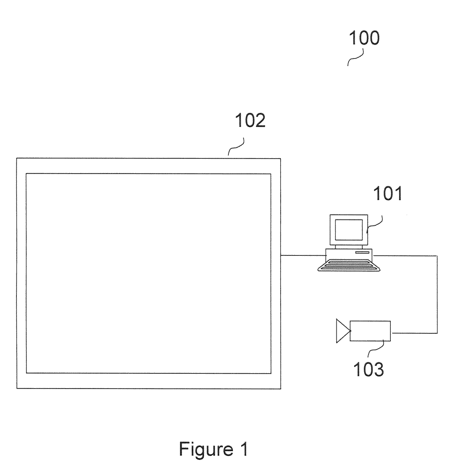 System and method for panning and selecting on large displays using mobile devices without client software