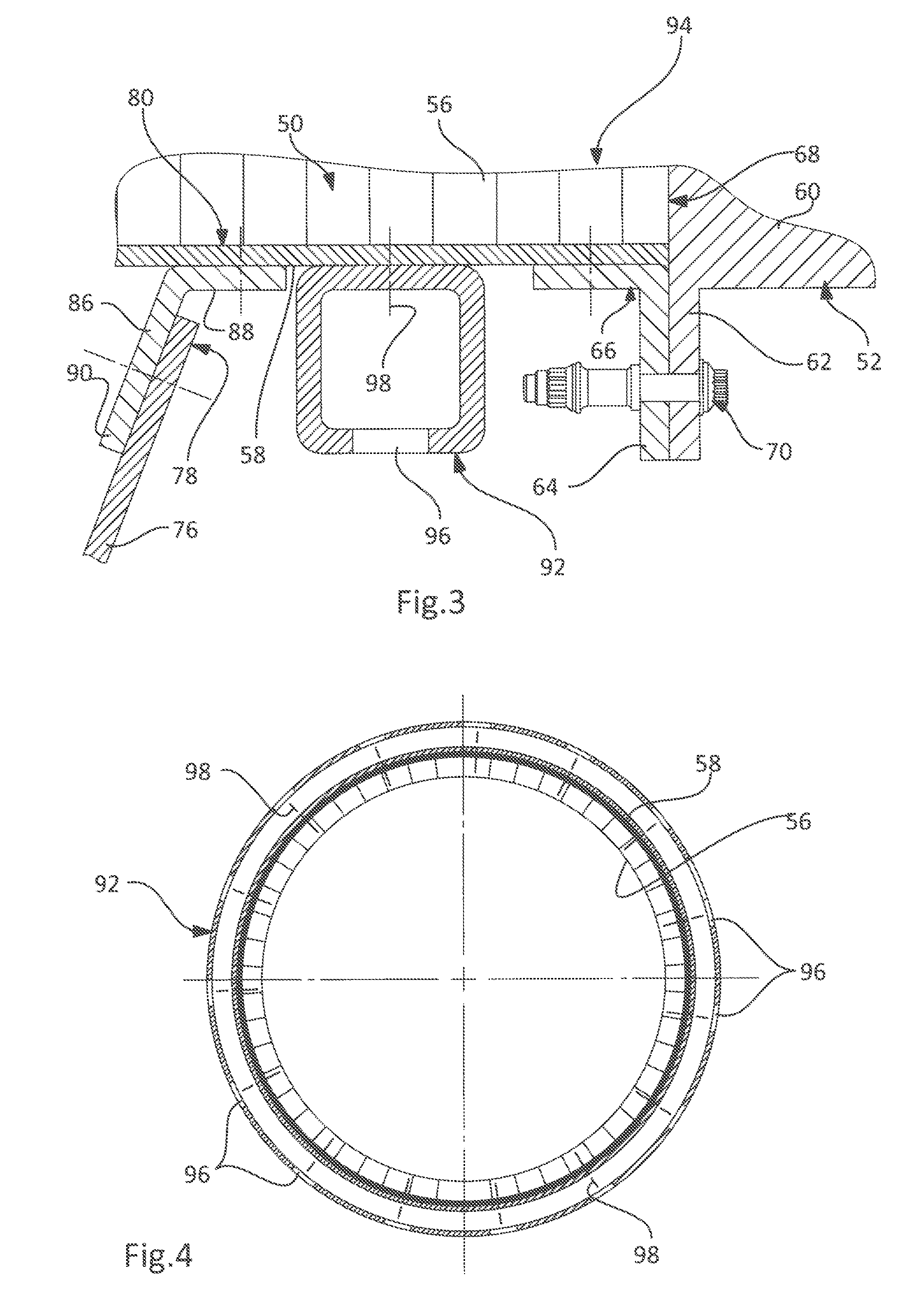 Aircraft nacelle comprising a reinforced connection between an air intake and a powerplant