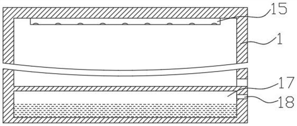 A cleaning device for cotton thread production