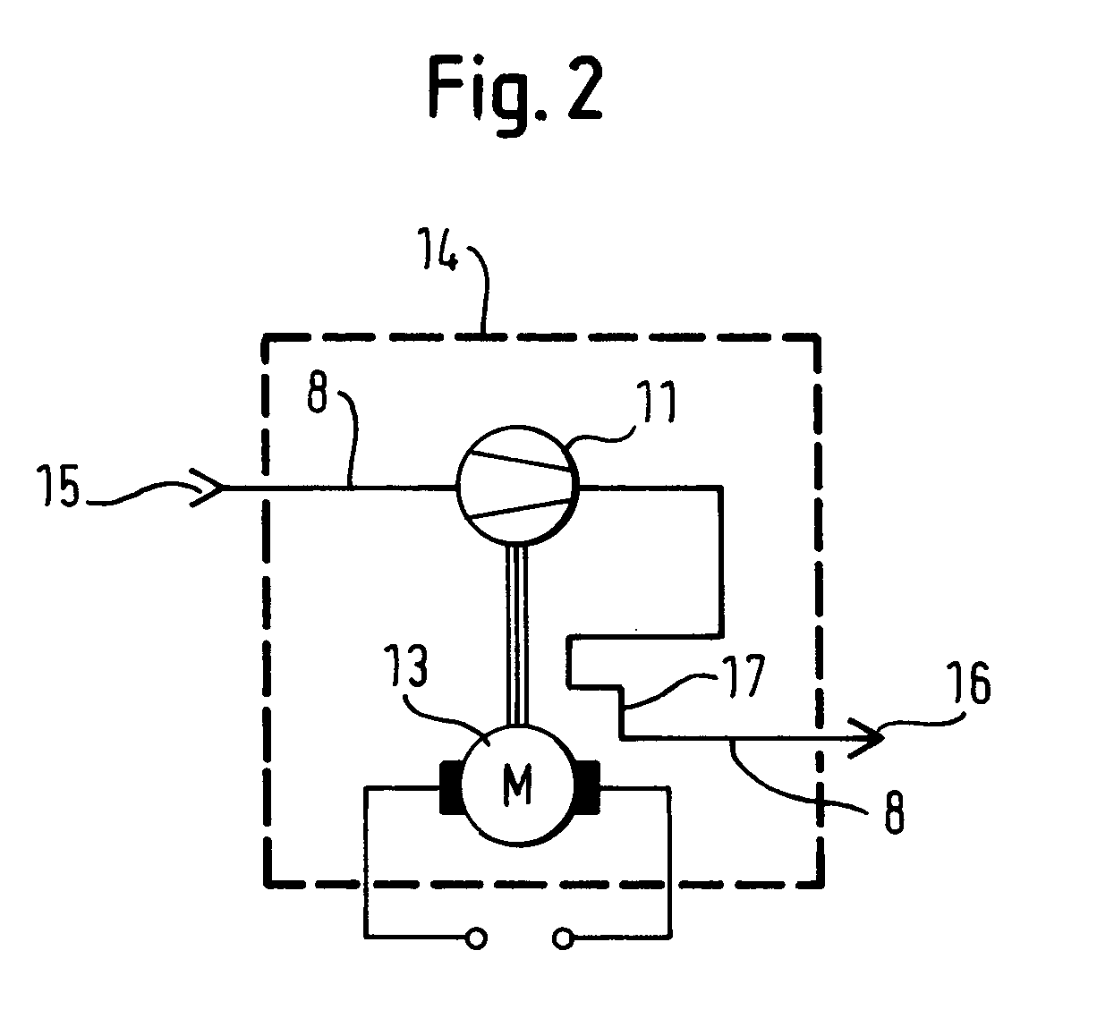 Household appliance containing a heat transfer fluid