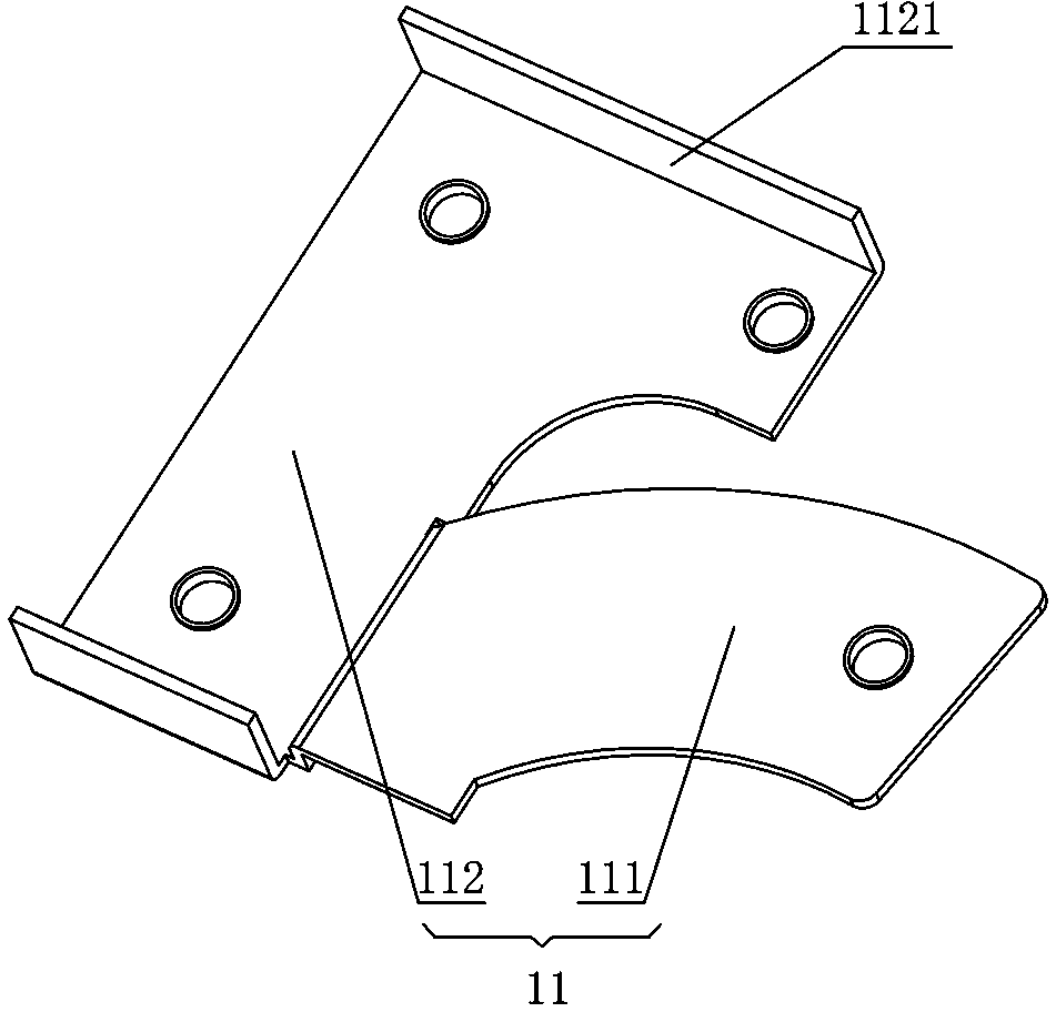 Corner connecting fitting for surface tubes