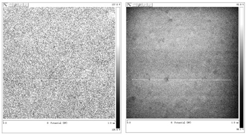 Atomic force microscope-based material surface acid solution treatment mode