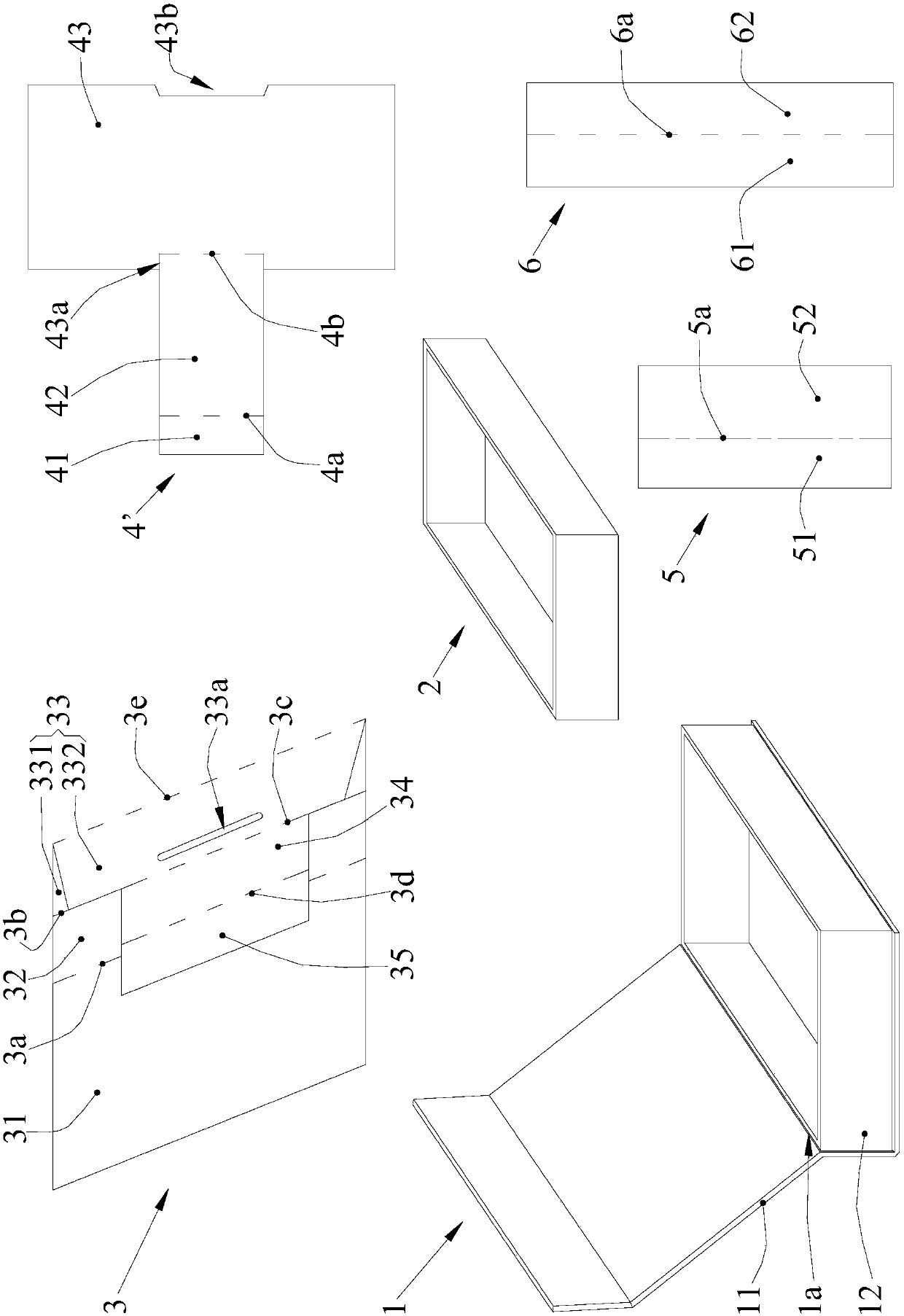 A lift-and-slope display box