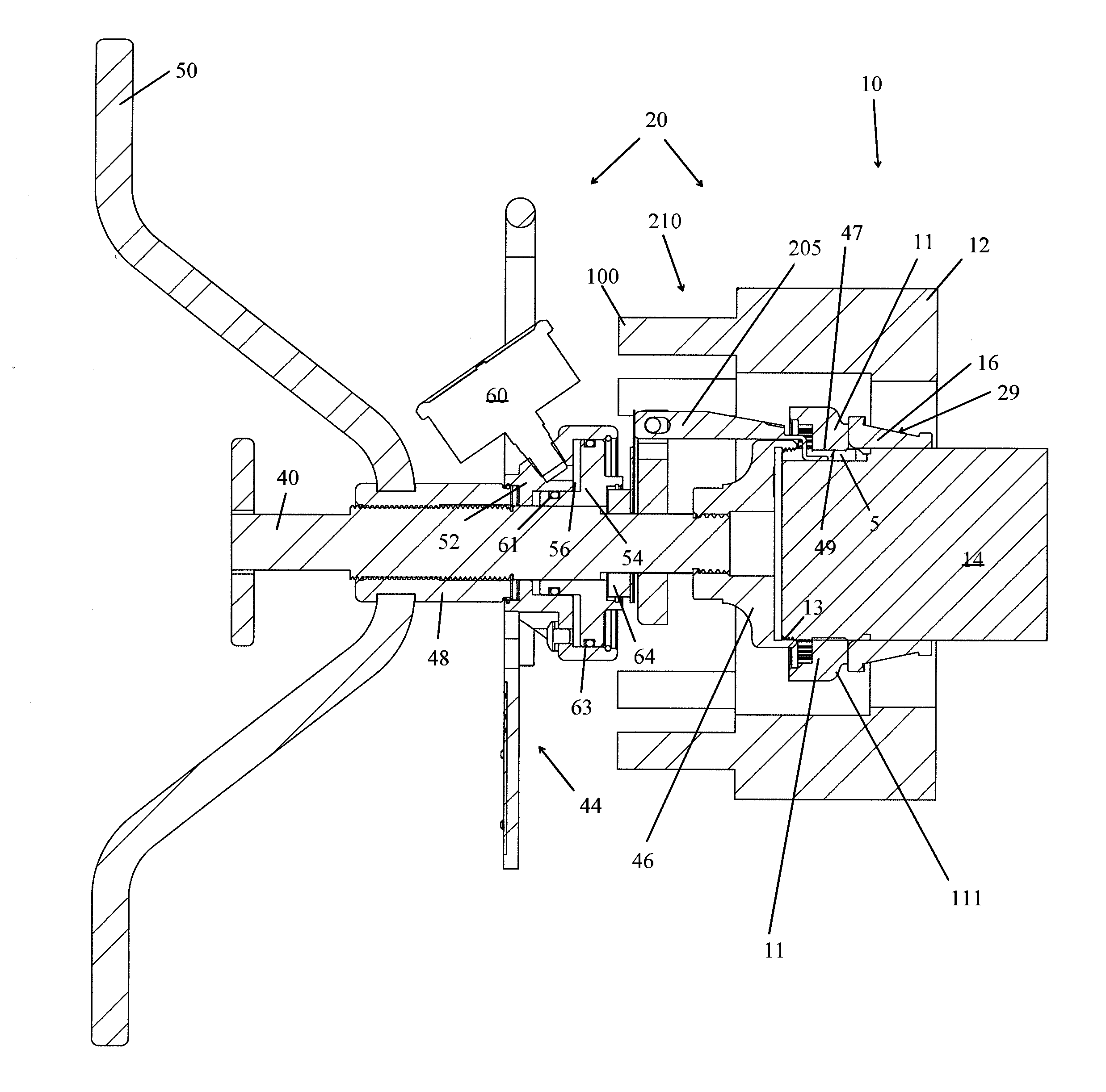 Systems for preloading a bearing and aligning a lock nut