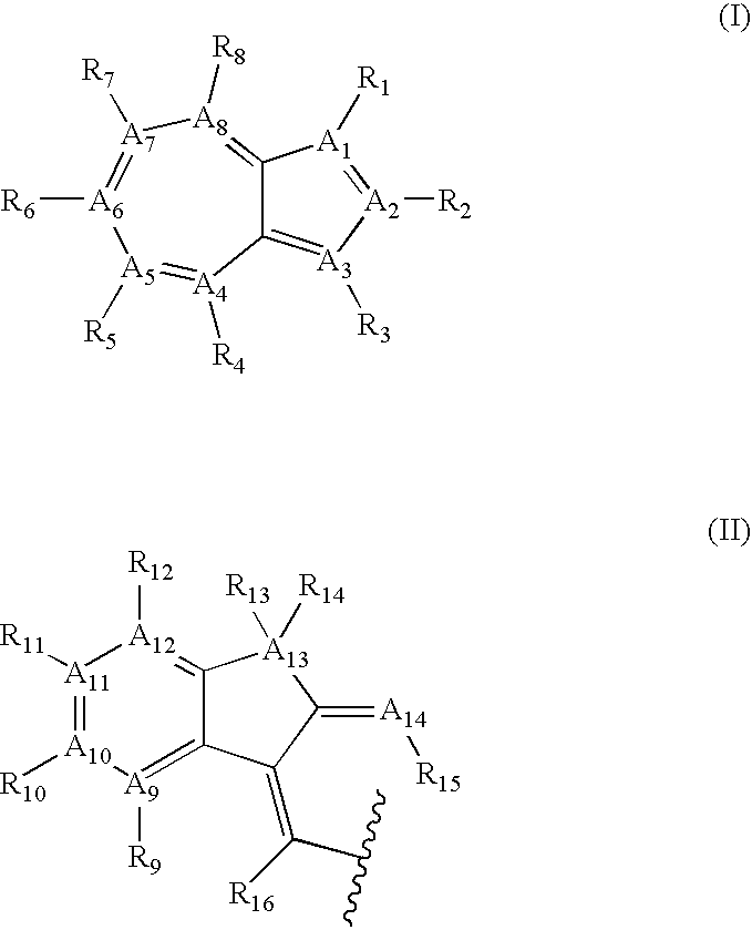 Azulene compounds