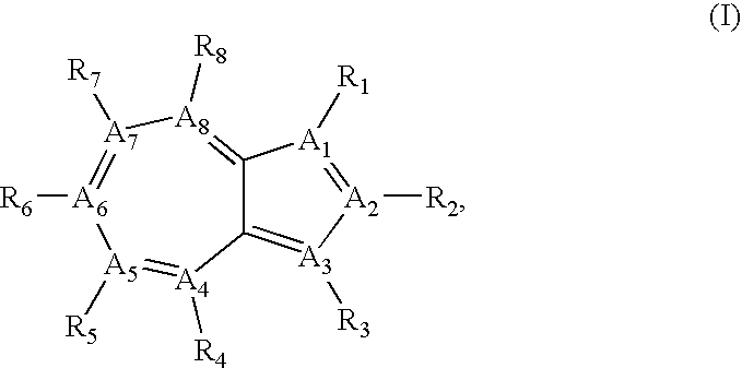 Azulene compounds