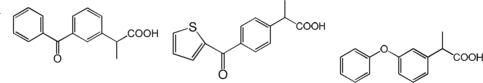 Method for synthesizing ibuprofen and analogues thereof