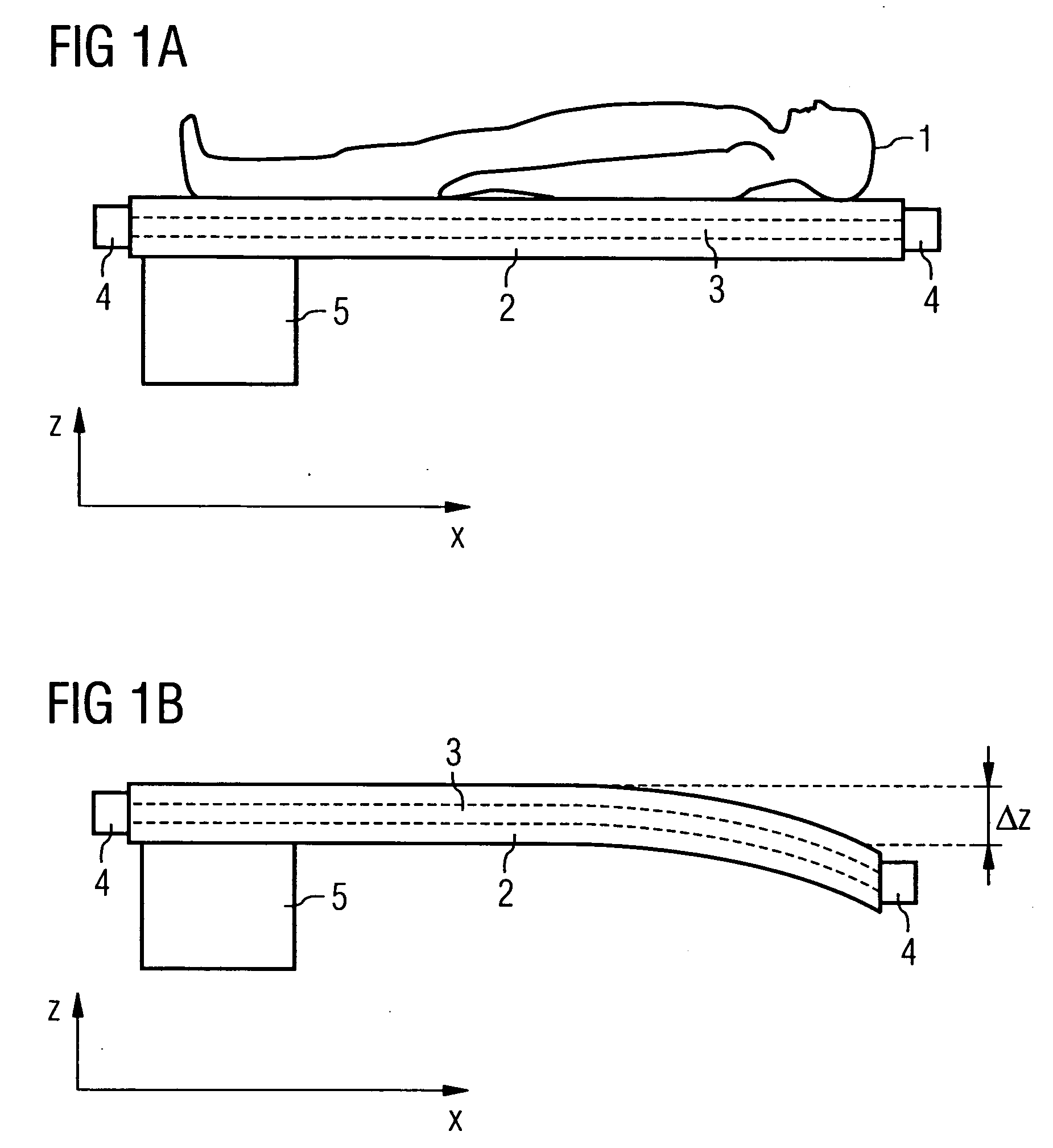 Apparatus and method for determining a position of a patient in a medical examination