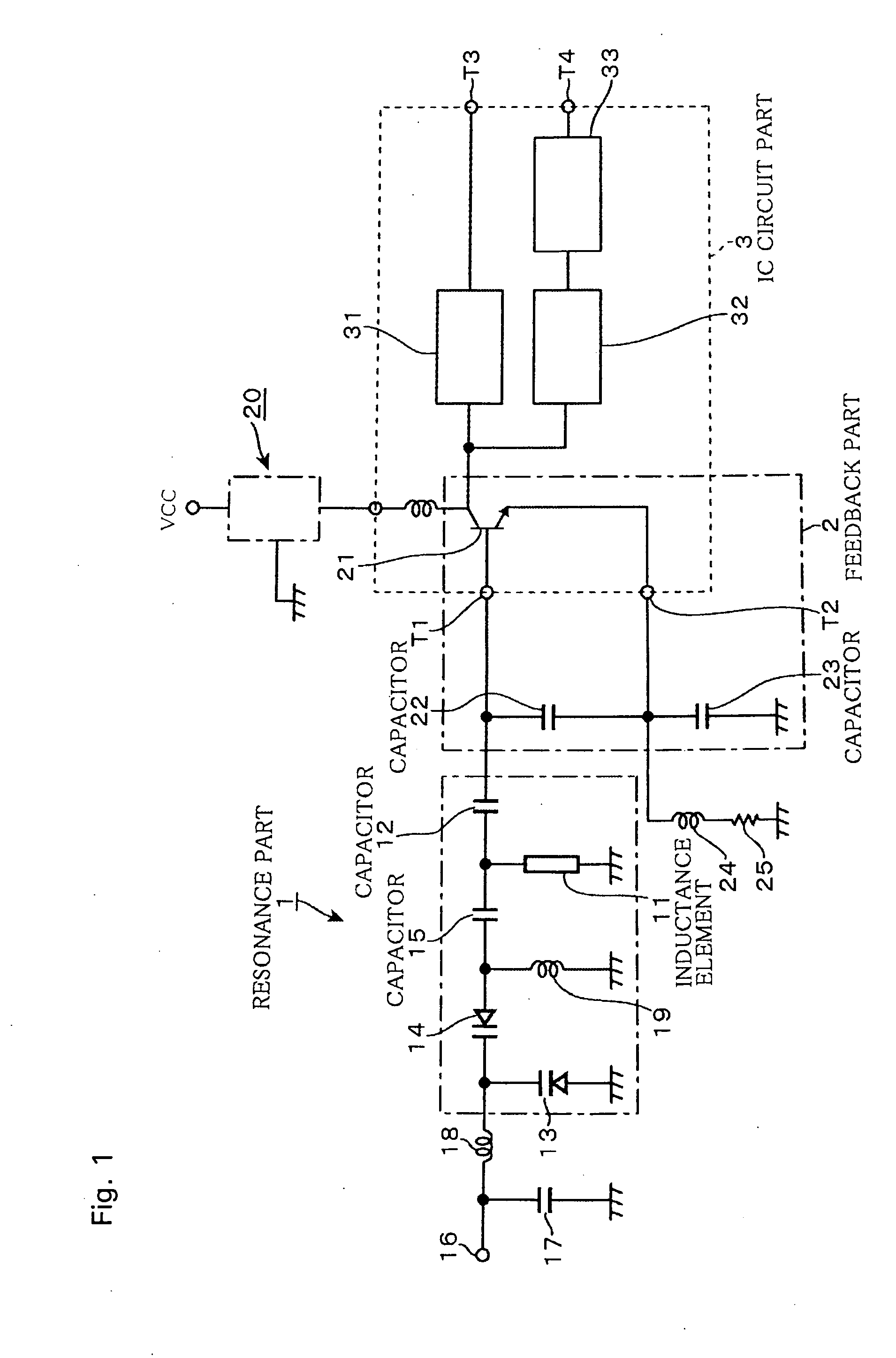 Voltage controlled oscillator and electronic component