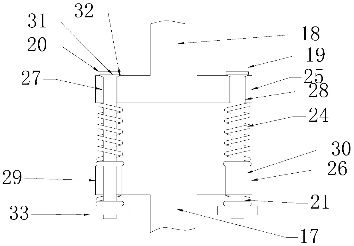 Eccentric abrasion inlet polished rod sealing packing box installation assembly for heavy oil well