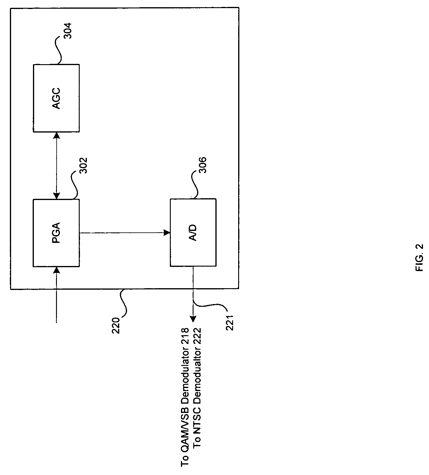 HDTV chip with a single IF strip for handling analog and digital reception