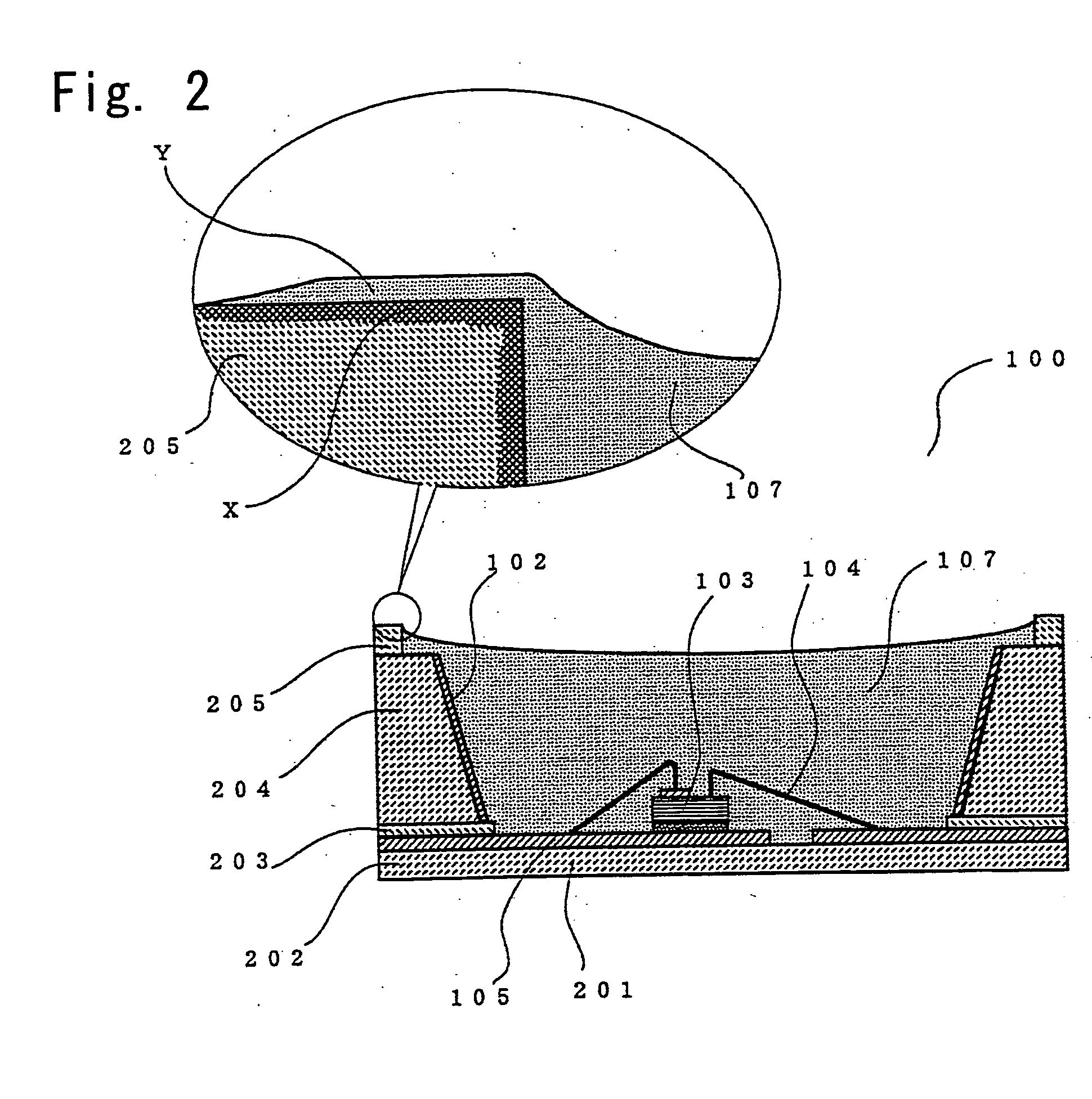 Support body for semiconductor element, method for manufacturing the same and semiconductor device