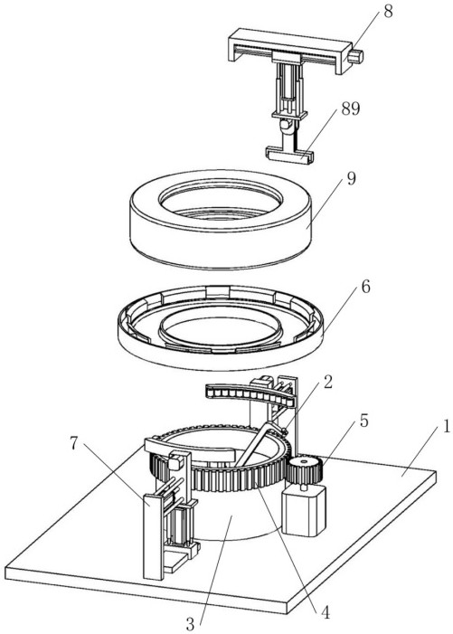 A tire defect detection device and its application method