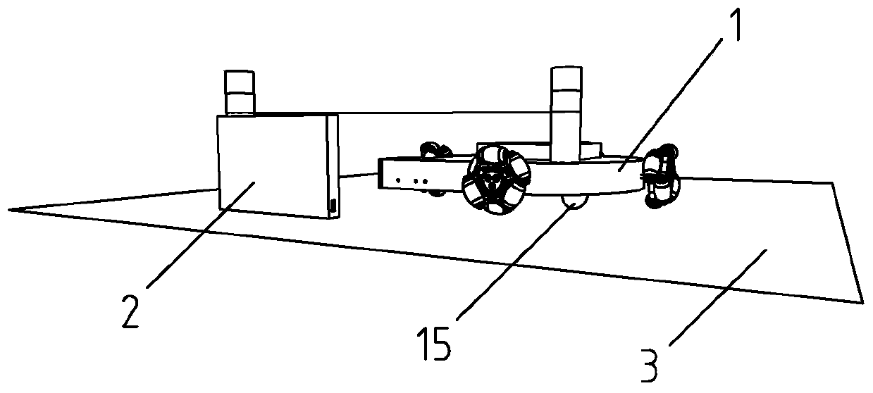 Control method of self-moving desktop printing equipment and self-moving desktop printing equipment