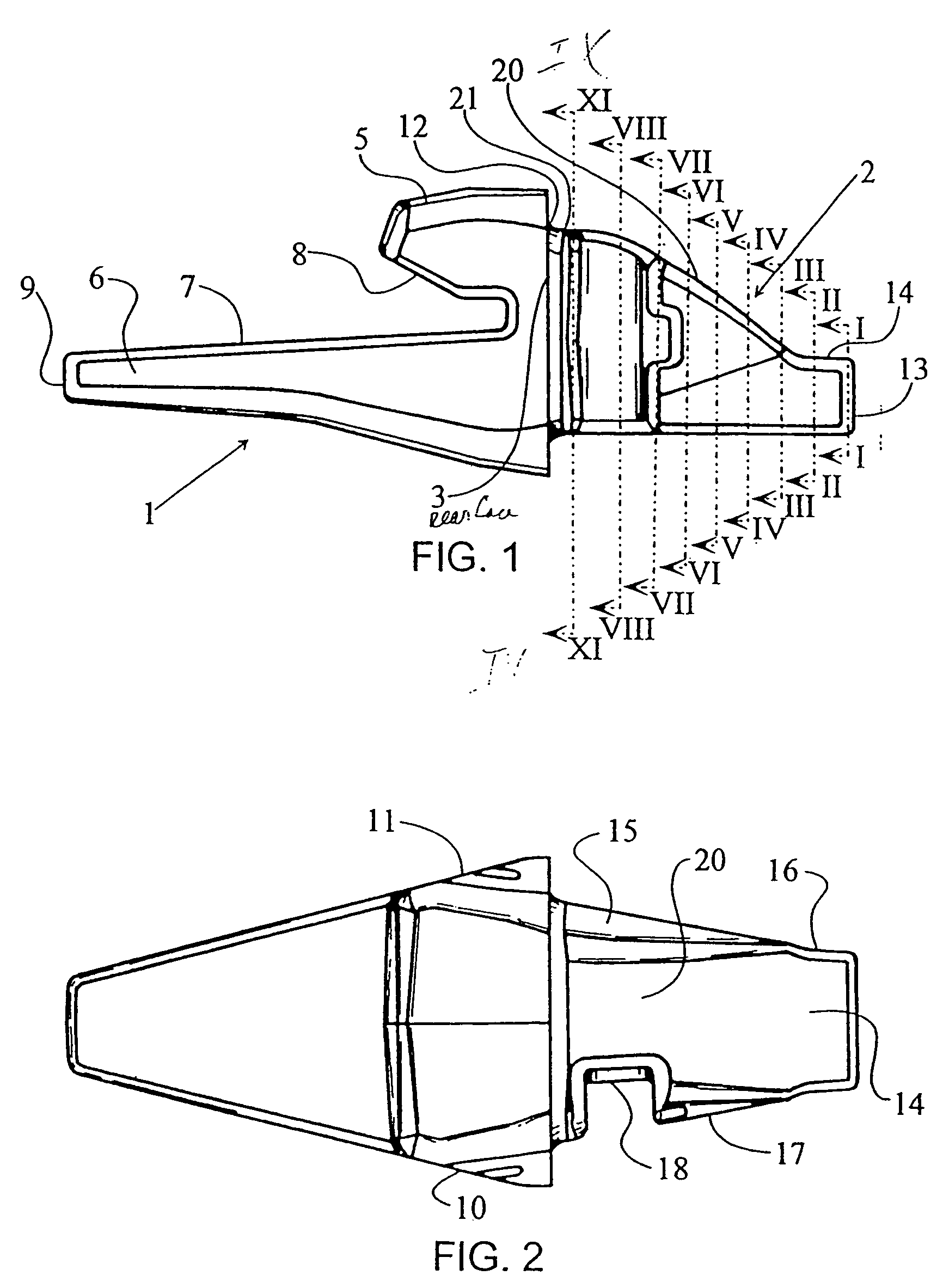 Device for the coupling of excavator teeth