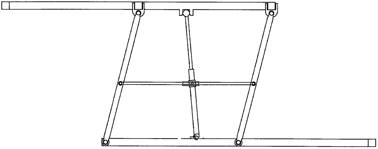 Bed board turning assisting device of nursing sickbed