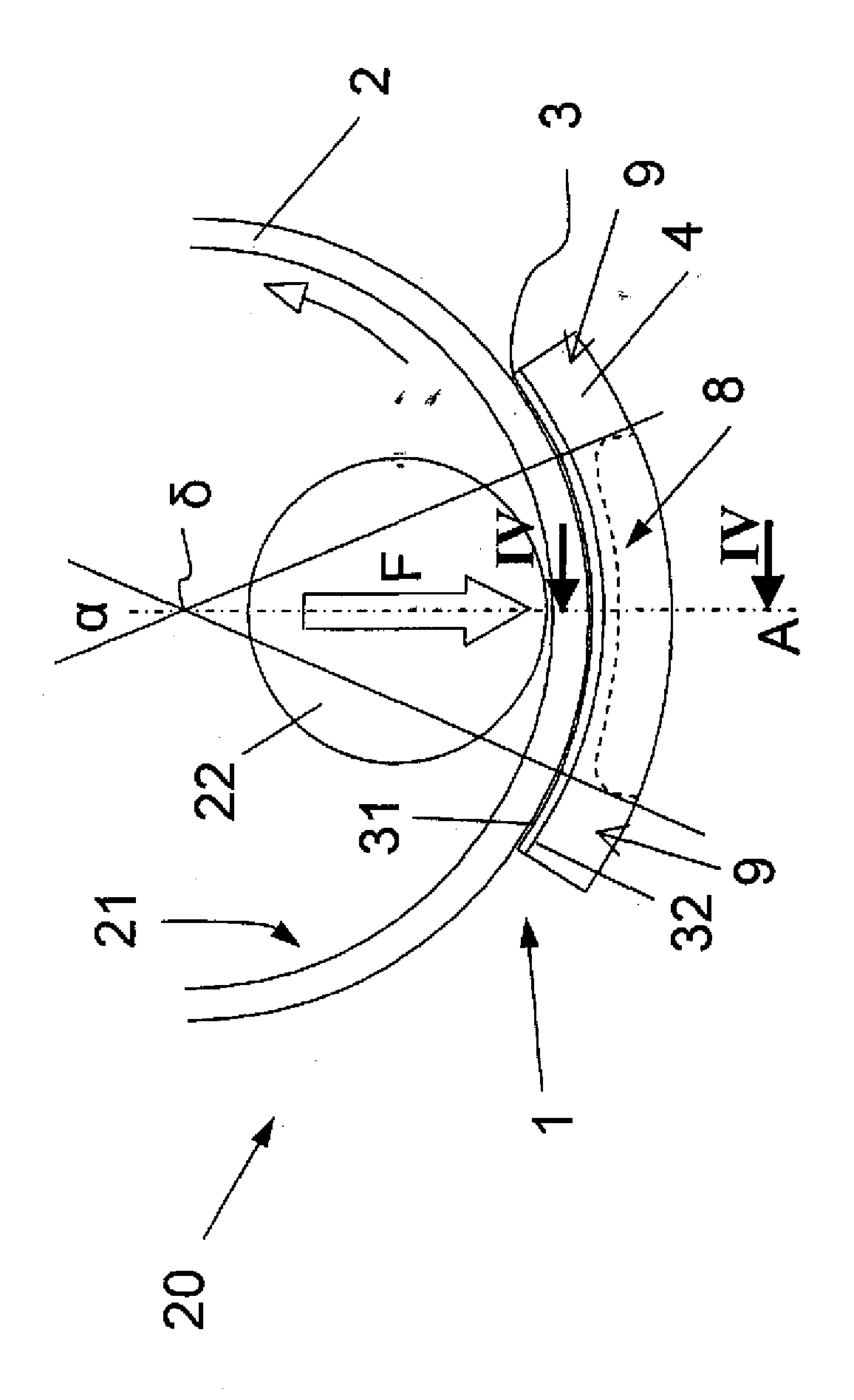 A hydrodynamic bearing used to support a cylinder driven to rotate about its axis