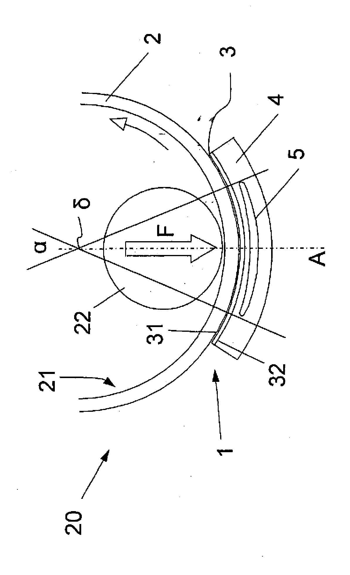 A hydrodynamic bearing used to support a cylinder driven to rotate about its axis