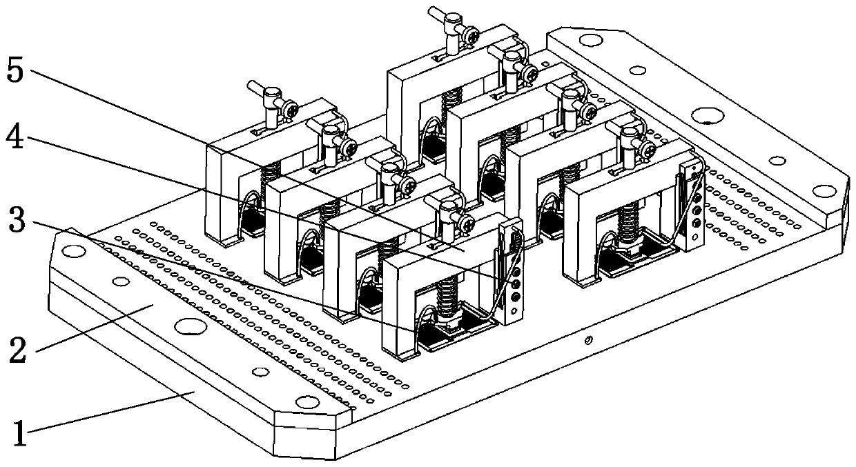 Vacuum soaking assembly welding device and welding method for electronic products