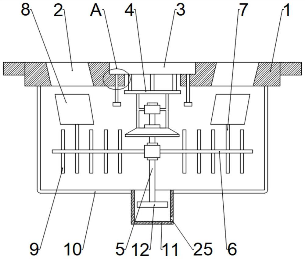 Well lid with rapid dredging function