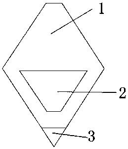 Rhombohedral planting box device