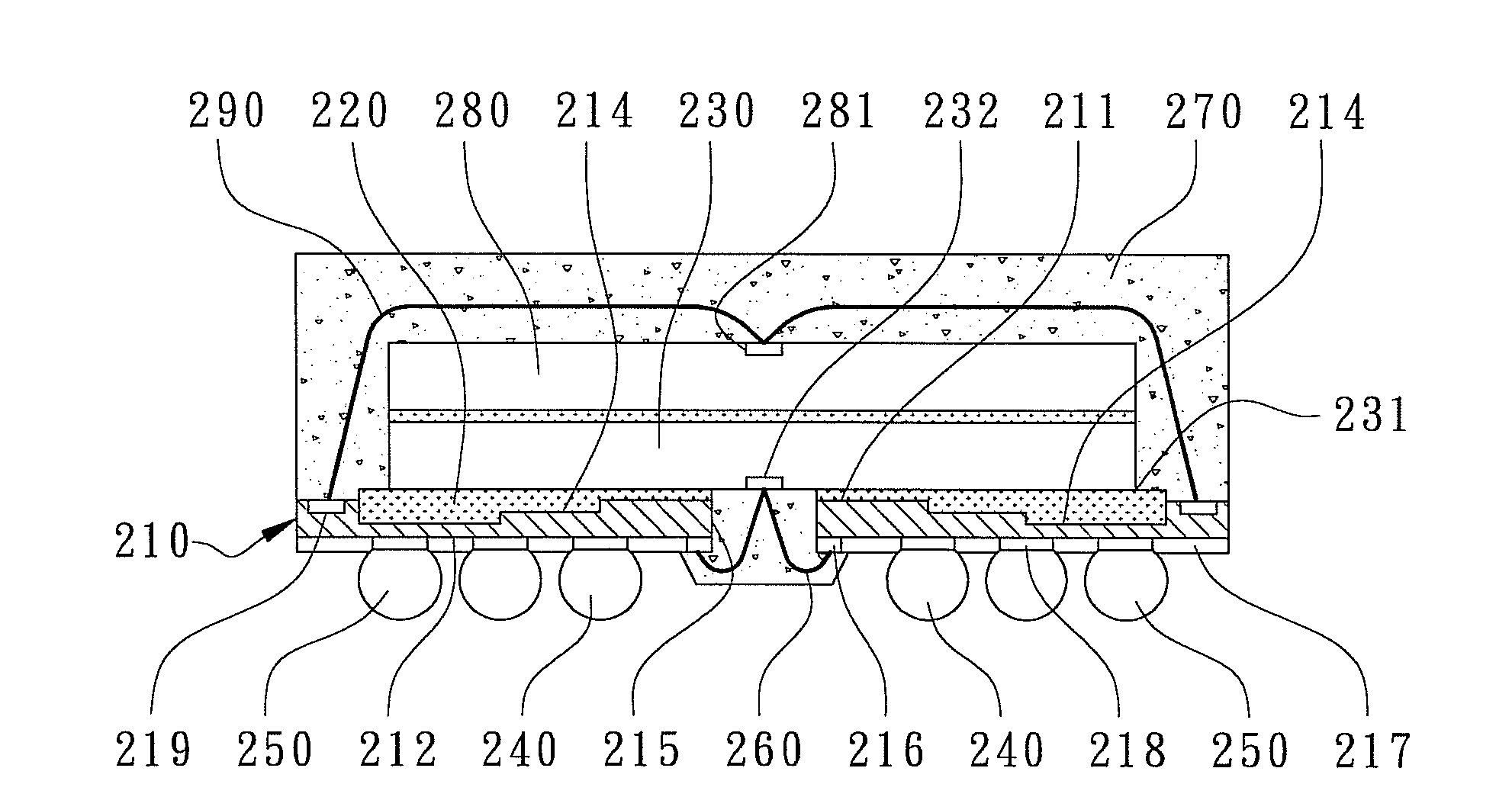 Semiconductor package enhancing variation of movability at ball terminals