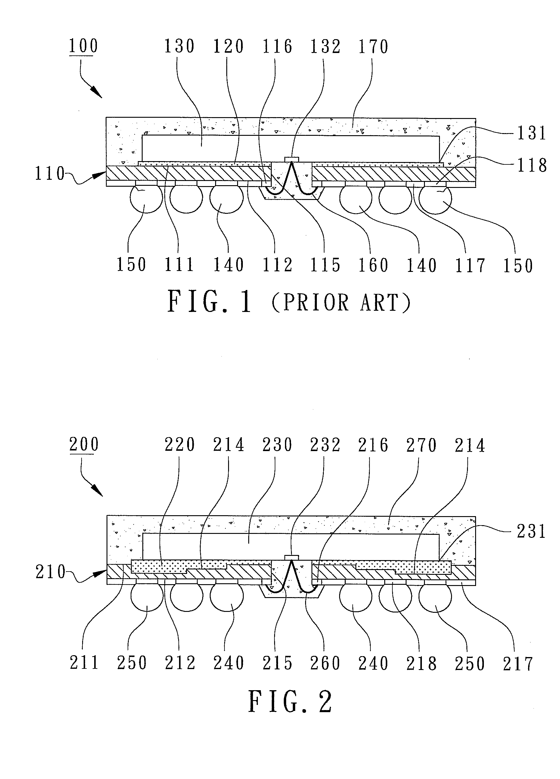 Semiconductor package enhancing variation of movability at ball terminals