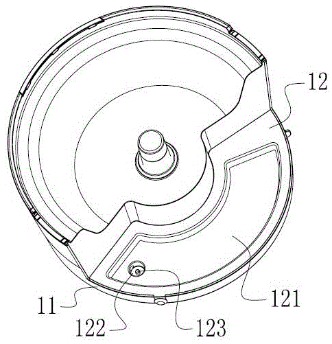 Steam hot-pot base with detachable water tank