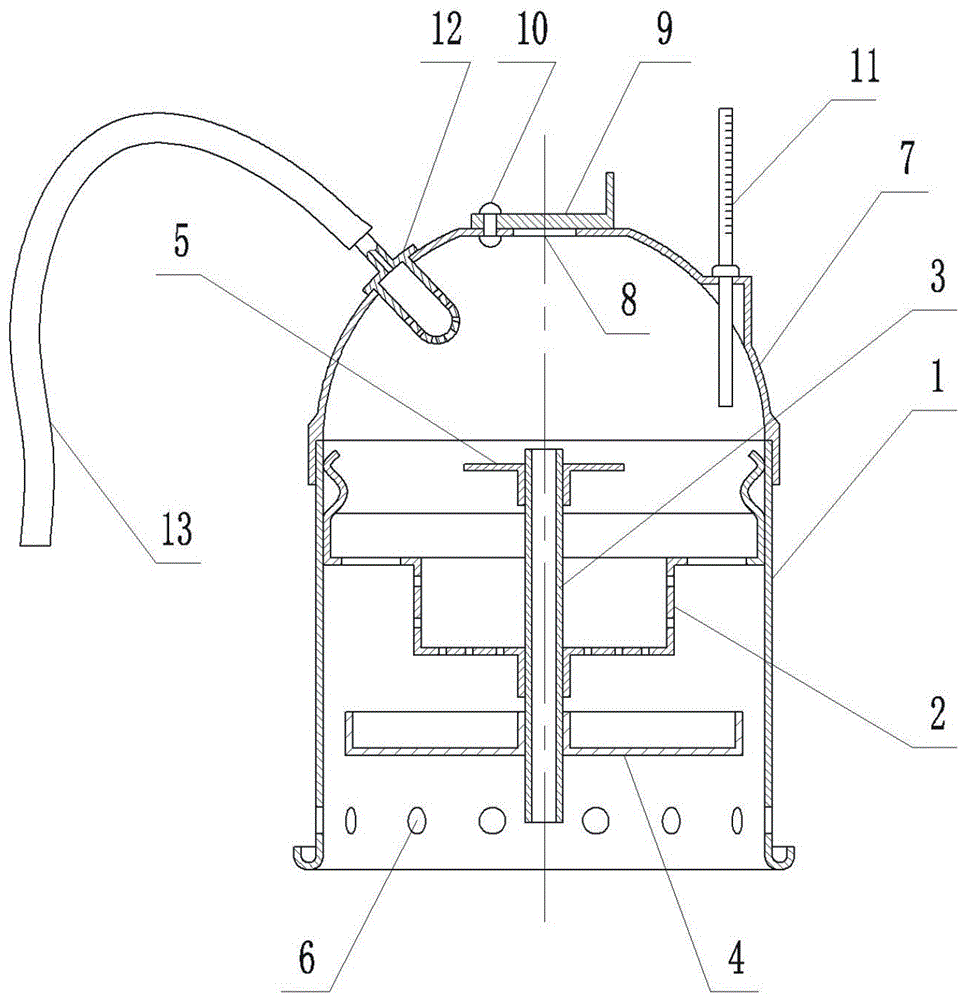 Smoke Exhaust Type Warming Acupuncture Device under Slight Positive Pressure
