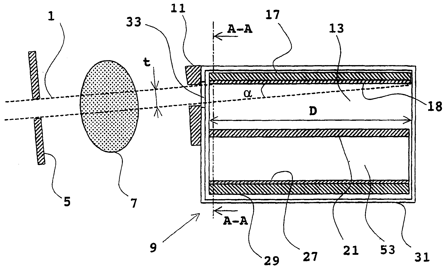 Apparatus and method for radiation detection
