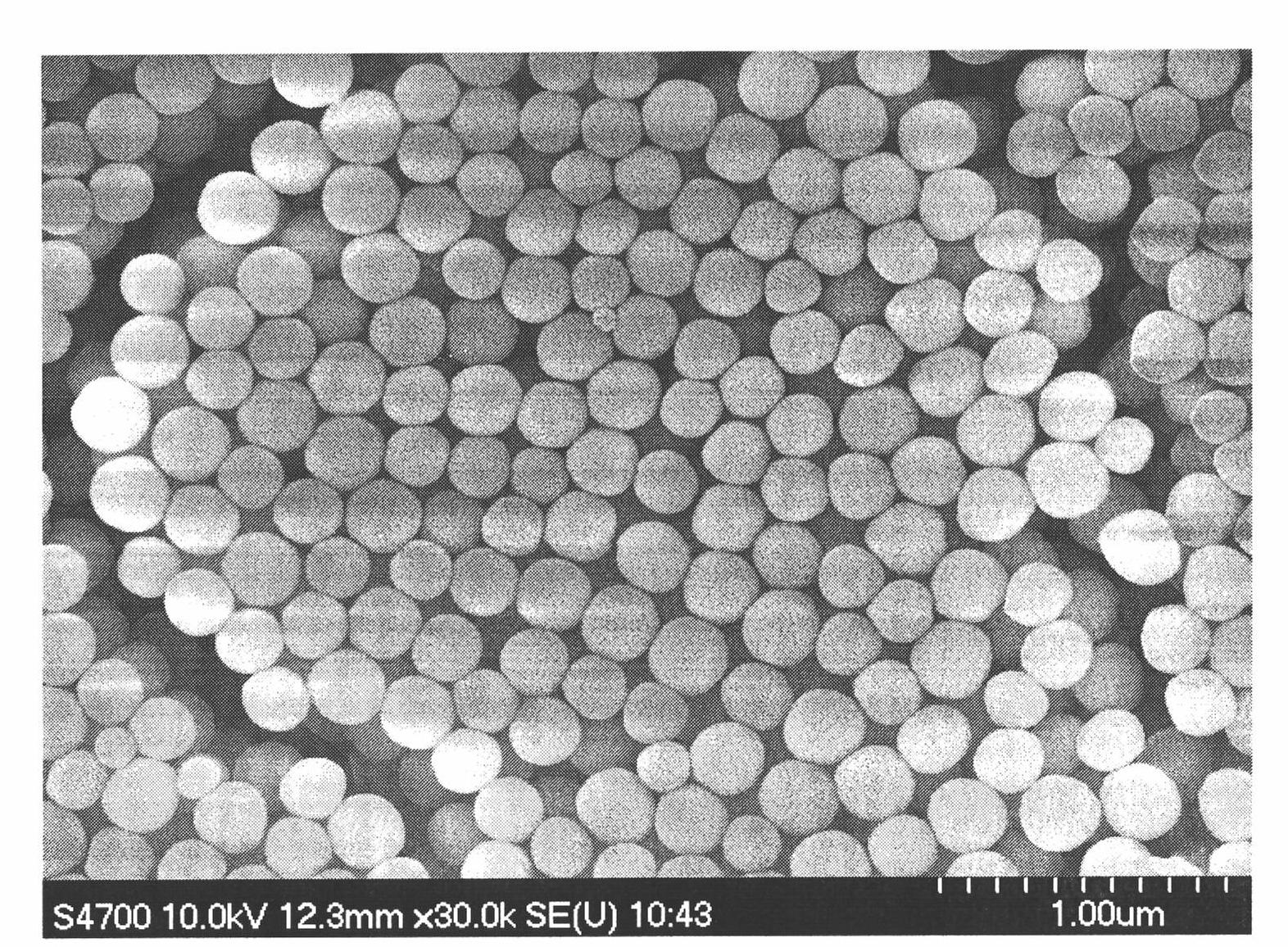 Chemical senor, method and application on basis of laser effects in fluorescence conjugated polymer