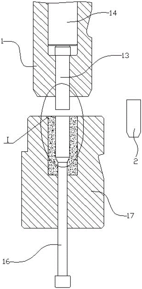 Plastic forming method of draw-hole bolt