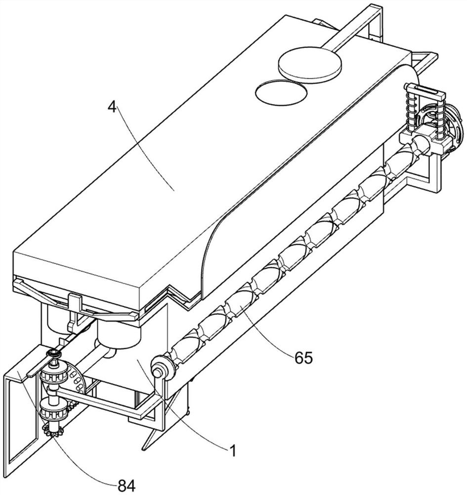 Wastewater solid-liquid separator for chemistry and chemical engineering