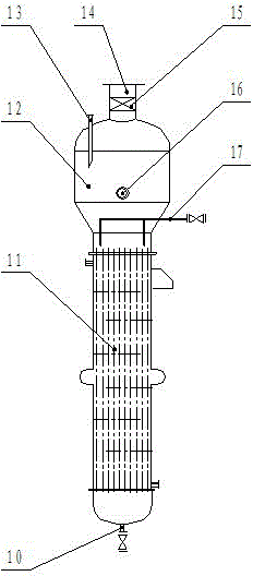 Method and apparatus for continuously and rapidly separating pyrolysis oil