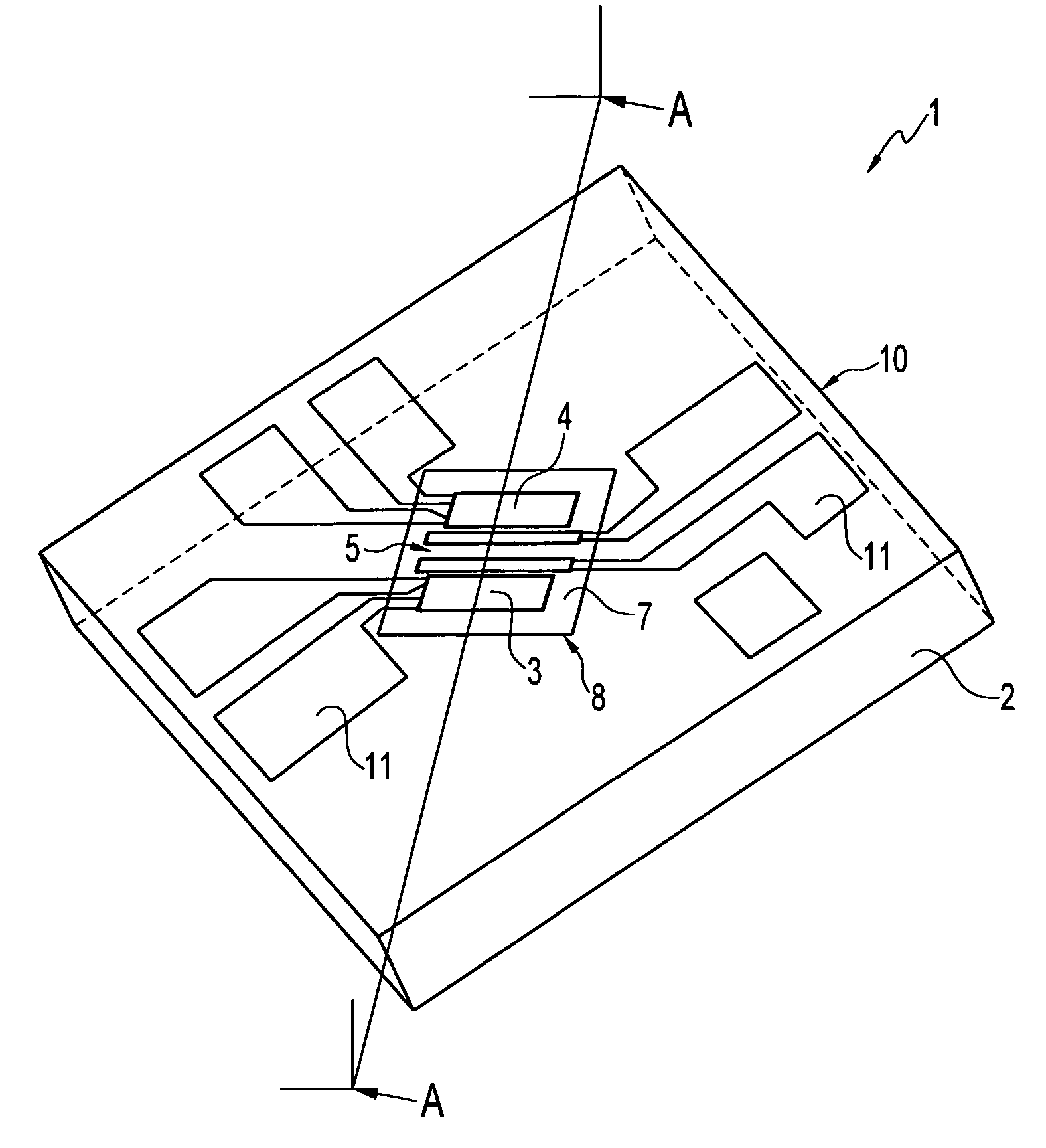 Thermal liquid flow sensor and method of forming same