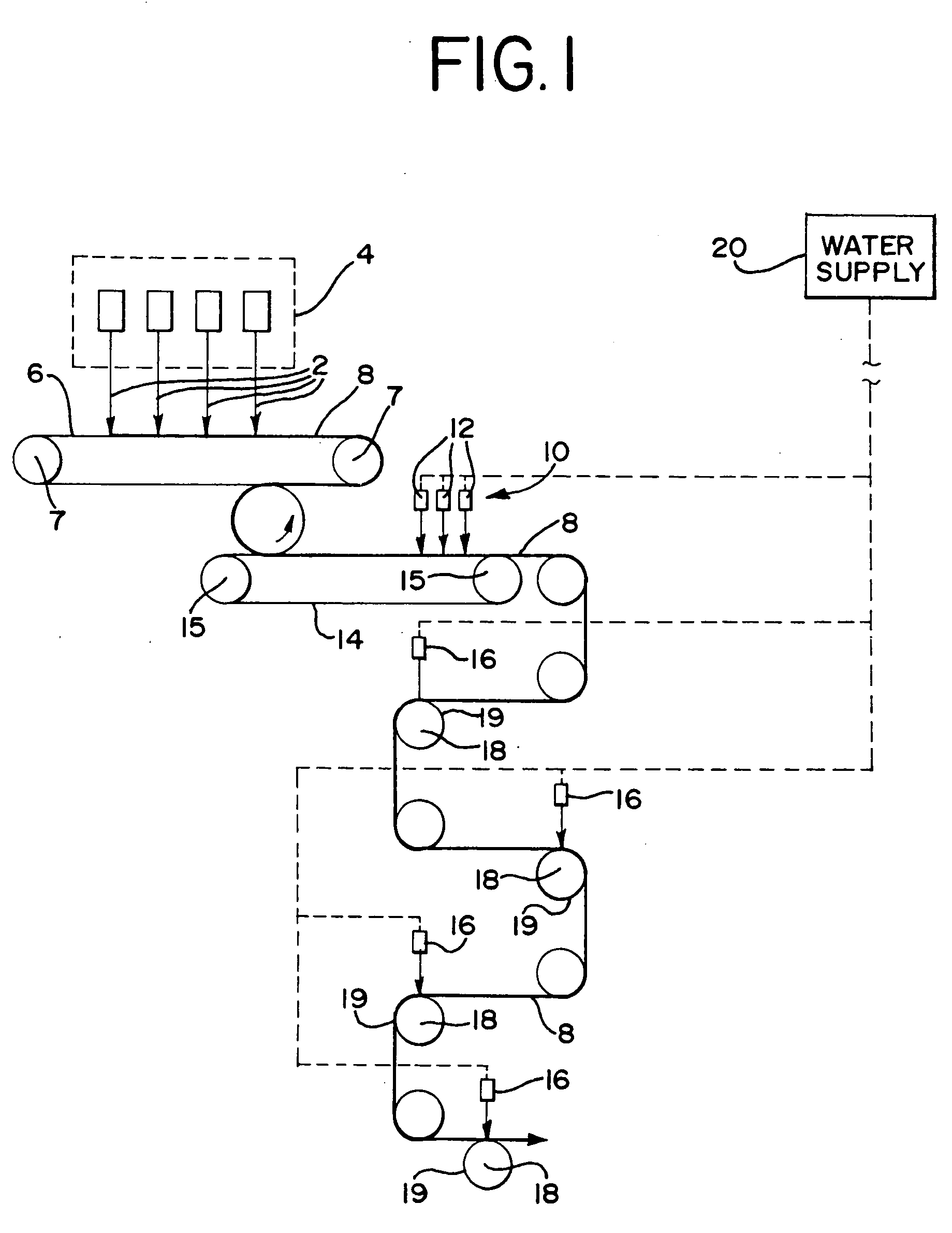 Hydroentanglement of continuous polymer filaments