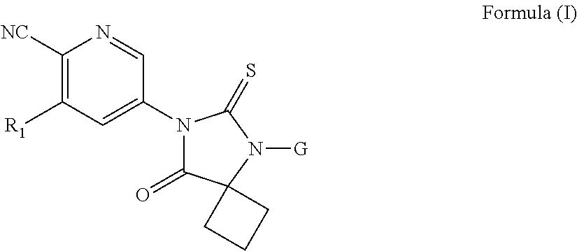 Substituted thiohydantoin derivatives as androgen receptor antagonists