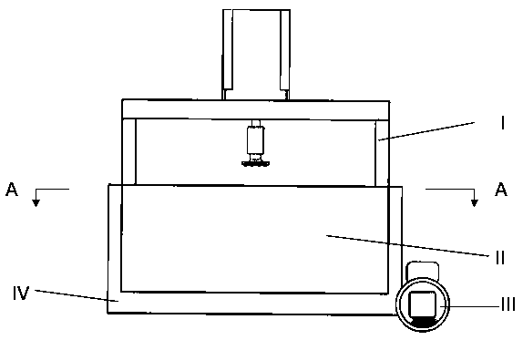 Finishing machining device and method in pneumatic suspension abrasive tank