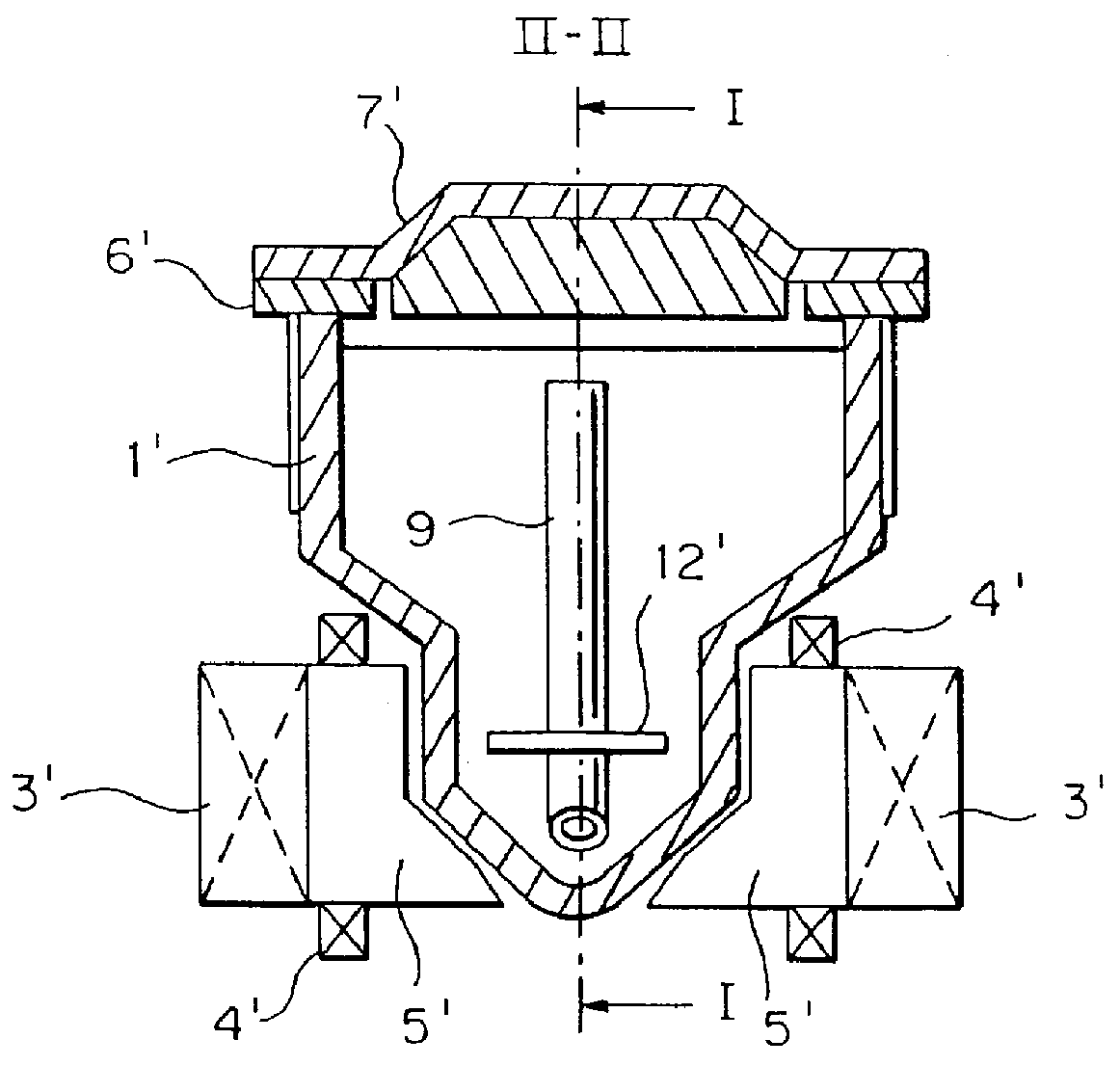 Apparatus for the process of melting and purification of aluminum, copper, brass, lead and bronze alloys