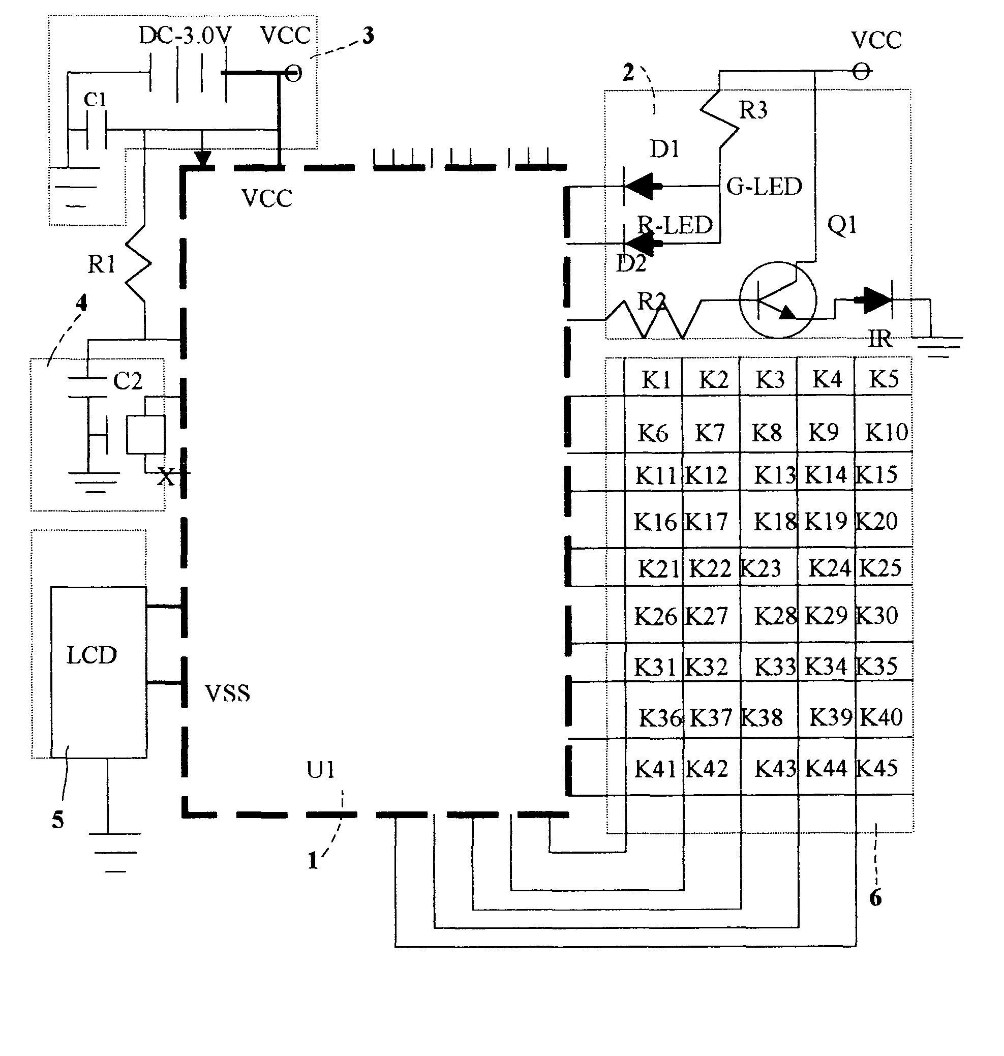 Remote controller having auto-search and timer-controlled emitting functions